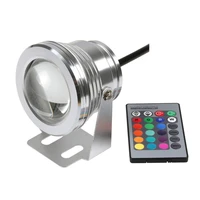 high quality waterproof 10w rgb led dc 12v outdoor 16 color changing flood spot light lamp garden