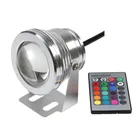Высокое качество водонепроницаемый 10 Вт RGB LED DC 12 В Открытый 16 меняющий Цвет прожектор Точечный светильник для сада