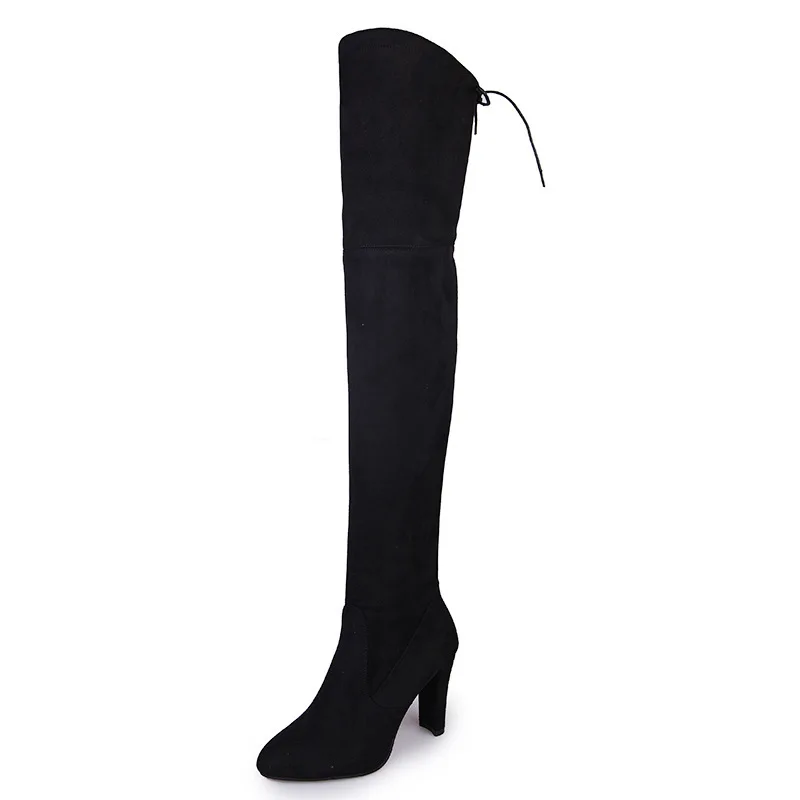 

female boots big 43 Women knee high boots