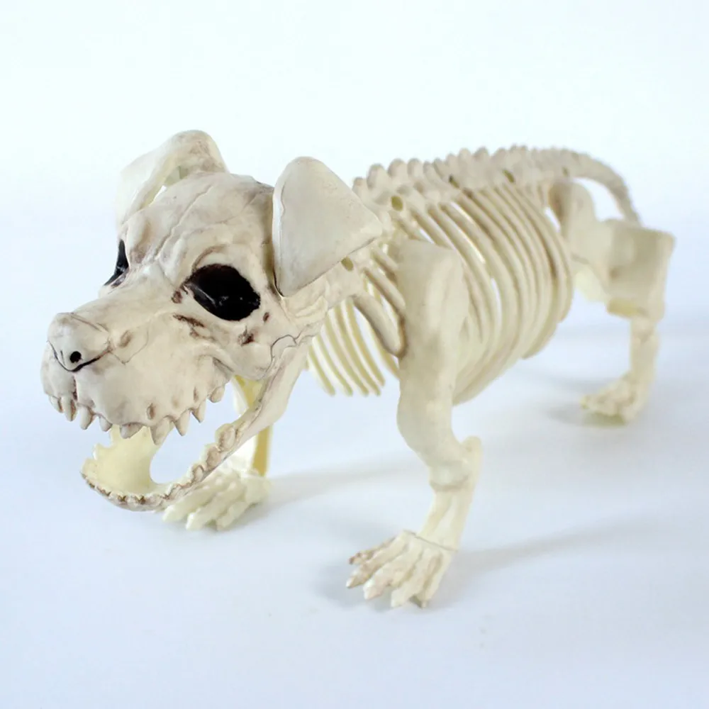 Хэллоуин Игрушка гиена реквизит кости животных украшение вечеринки магазин