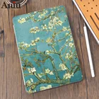 Винтажная картина маслом для iPad Mini 5 Чехол Air 4 держатель для карандашей 10,2 8th 2020 7th 12,9 Pro 11 силиконовый чехол для 10,5 Air 1 2 3