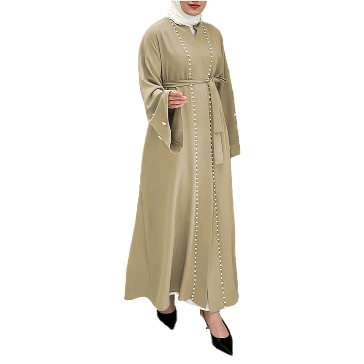 Eid Mubarak платье Дубай мусульманские женщины расклешенные рукава хиджаб Абая Турция Исламская одежда Caftan Marocain Vestido Musulmane Femme