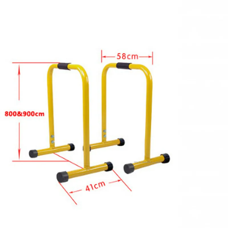 

Dual Dip Bars for Strength Workouts, Exercise Workout Rack Dip Stands Parallette Bars Exercise Equipment, Single Parallel Bars