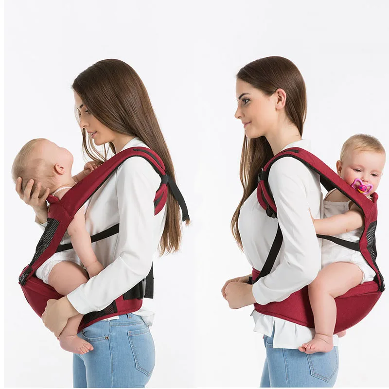 

Babyinner Baby Carrier Sling Wrap Ergonomic Backpack Breathable Kangaroo Hip-seat 0-48month Baby Carrier Waist Stool 25kg