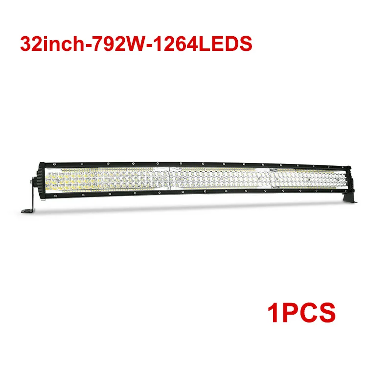 1PCS-792W-1264LEDS Nlpearl 12/22/32 дюймов светильник бар/рабочий светильник 5-ряд светодиодный бар Offroad точечный луч светодиодный рабочий светильник 12V 24V трактор грузовик ATV 4x4 - Цвет: 1PCS-792W-1264LEDS