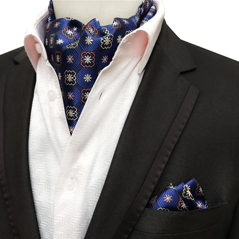 

Комплект Ascot мужской формальный, уникальный дизайн, квадратный Карманный платок, для свадебного банкета