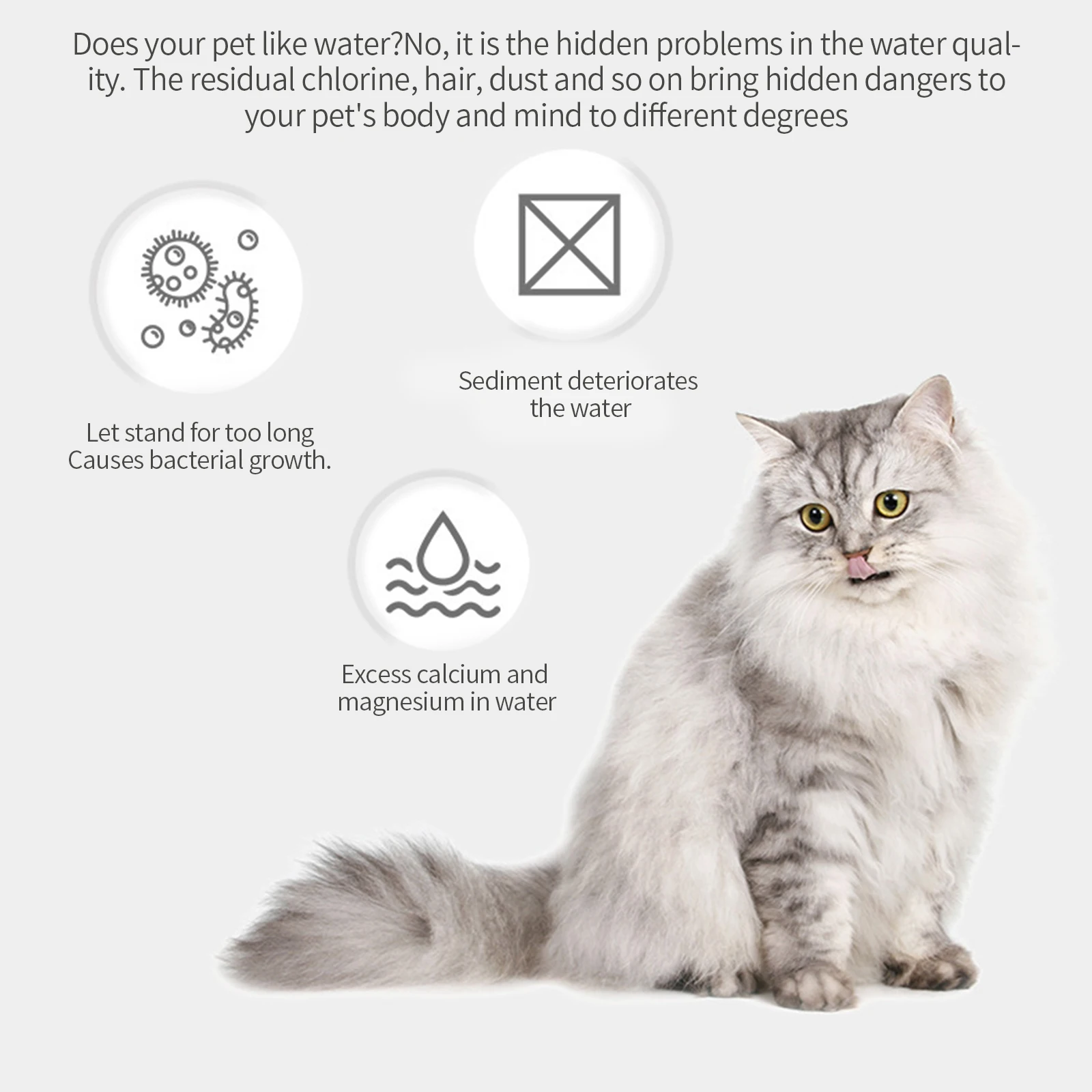 Dog Water Drink Dispenser Bowl Dish Filters Activated Carbon Automatic Pet Drinking Fountain For Cat | Дом и сад