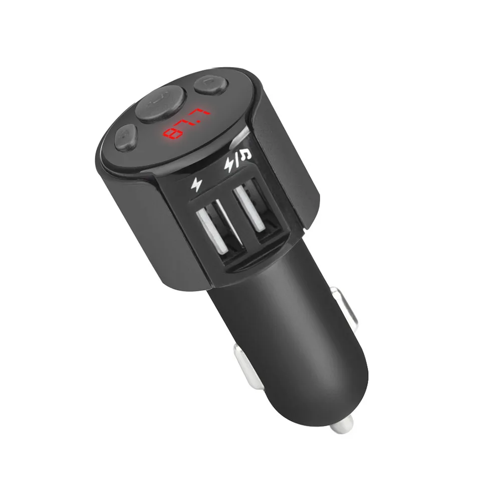 Автомобильный Bluetooth fm-передатчик Беспроводной Громкая связь приемник авто светодиодный MP3-плеер 2.5A двойной USB быстрый автомобиль аксессуары