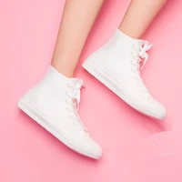 womens rainboots 2020 fashion candy color size 35 41 waterproof ankle rain boots pink youth flat shoes women casual shoes