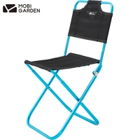 mobigarden outdoor folding high back chair 600d oxford lightweight portable stable picnic fishing seat ex19665008