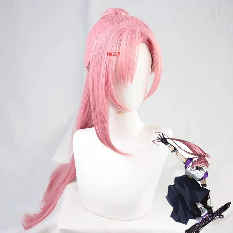 

SK8 The Infinity Cherry Blossom Cosplay Wig High Temperature Resistant Pink Synthetic Hair Anime Role Play Accessories Halloween