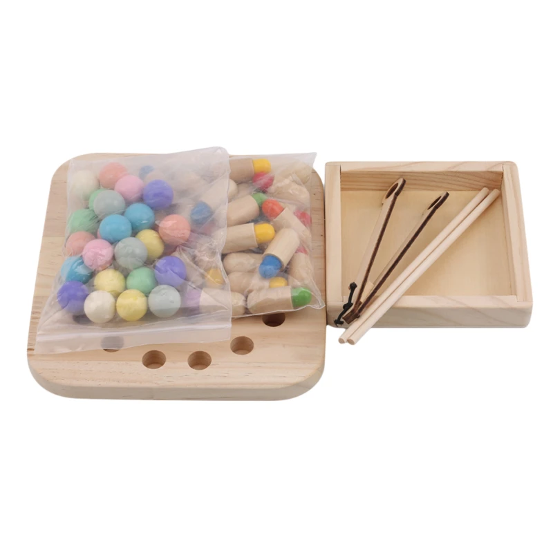 

Wooden Memory Match Stick Chess Game Kids Fun Block Board Game Educational Color Cognitive Ability Family Toy Juegos De Mesa