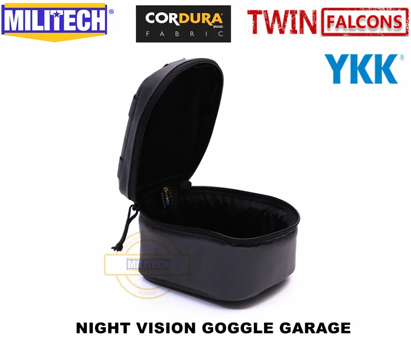 MILITECH twinfalcon TW Delustered Cordura NVD NOD NVG гараж для шлема устройство ночного видения