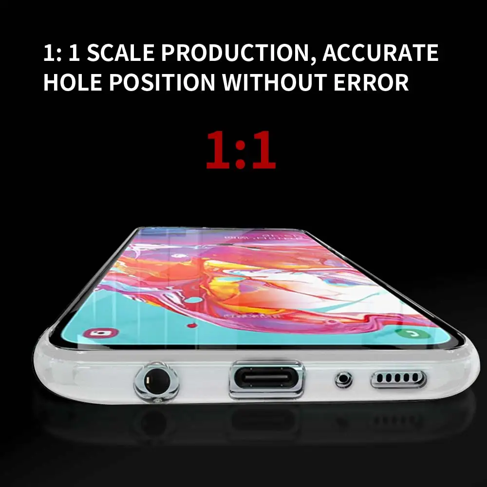 

Matte Case for Samsung Galaxy A51 A71 A50 A70 M31 A31 A21s A10 A41 A30 A11 A40 Translucent Soft Coque Landscape Ink Marble