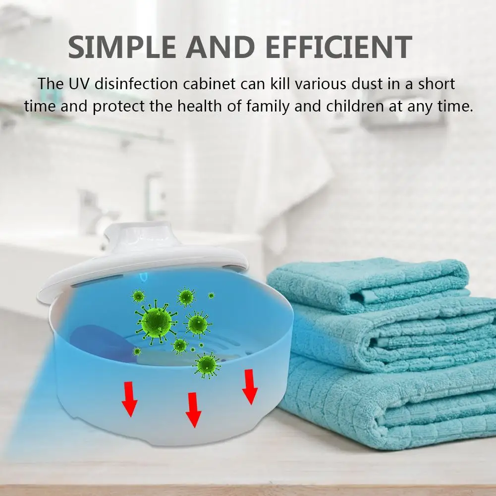 

2020 Sterilizer For Manicure Instruments Disinfection Esterilizador Manicure UV LED Nail Tools Nail Tweezers Disinfector Box