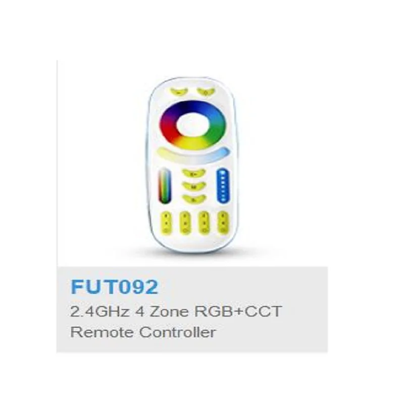 Контроллер регулятора milight RGB+ CCT RGBW светодиодный пульт дистанционного управления 2,4 ГГц 4 зоны RF использование с Mi Light series светодиодный контрольная лампа