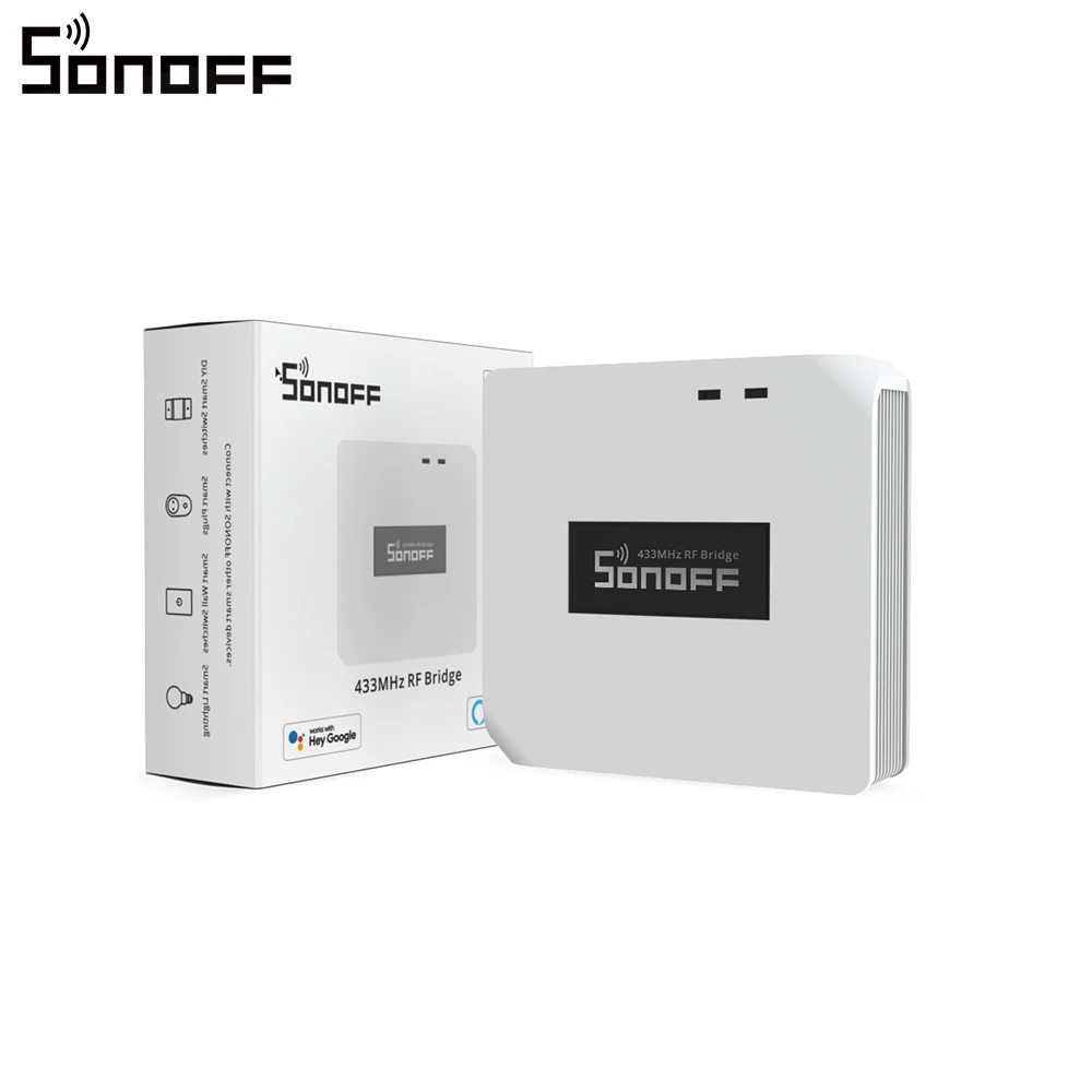 SONOFF RF BridgeR2 433MHz WiFi Signal Converter Door Window Sensor/ Motion Sensor Remote Controller Smart Home Alarm System | Электроника