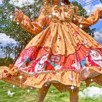princess victoria dress fairy tale tea party cosplay costume kawaii dress designer robe sweet girl dress 2021 spring harajuku