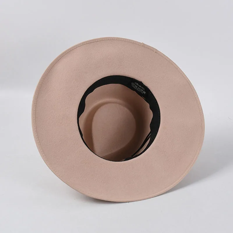 

New Fashion Wool Fedoras Hat For Women Jazz Woolen Hats Wholesale Dropshipping