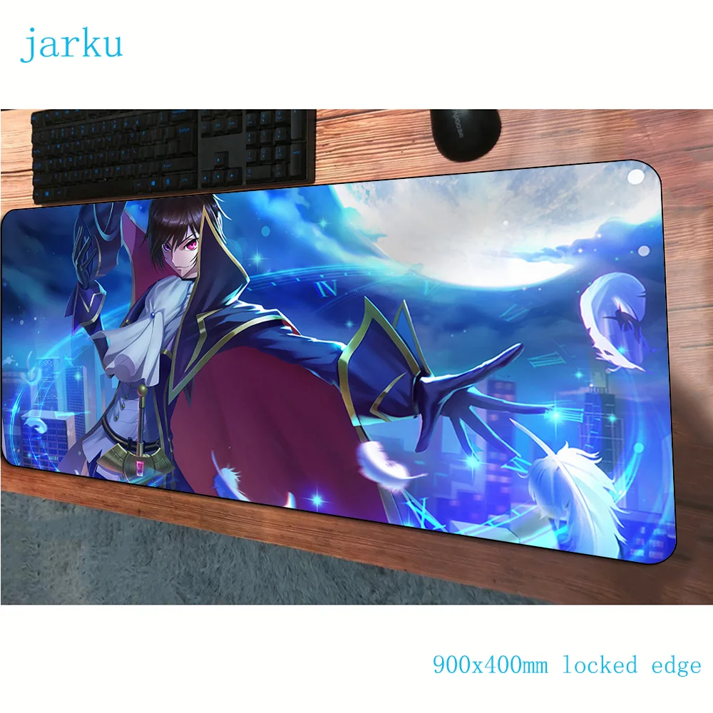 

Code Geass mouse pad Natural Rubber 900x400x2mm gaming mousepad gamer mouse mat pad Boy Gift computer large desk padmouse mat