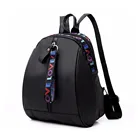 Модный женский черный мини-рюкзак, маленький школьный ранец из ткани Оксфорд для девочек-подростков, дешевые женские сумки