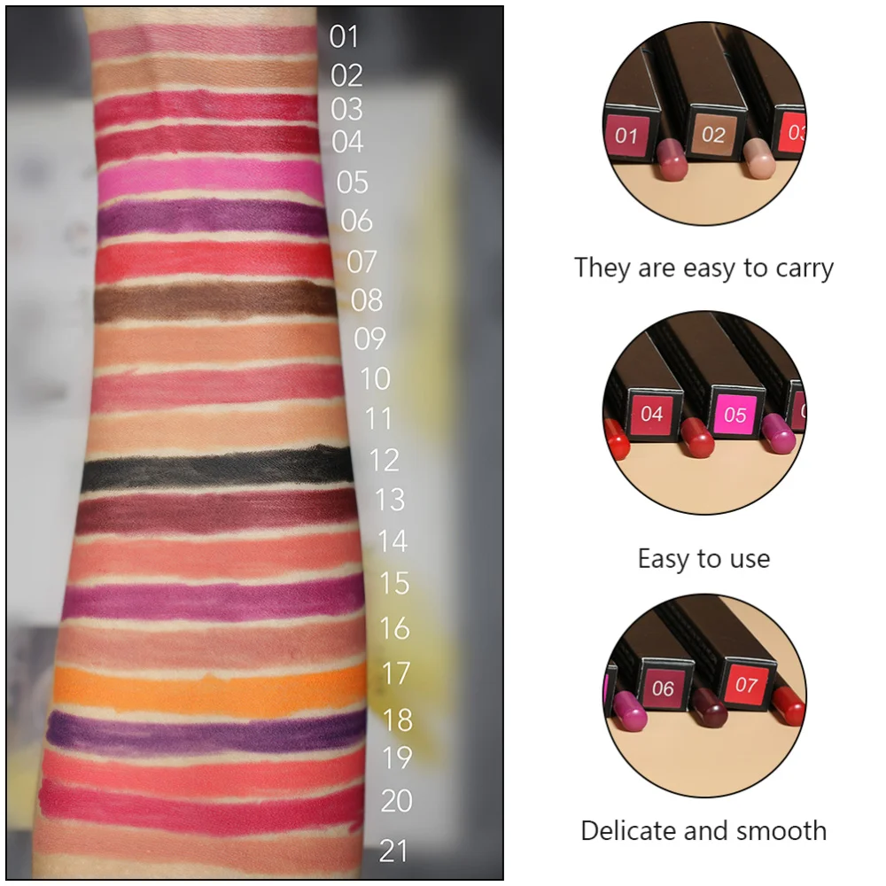 

12pcs Multi-functional Lip Shaping Pencils Lip Liner Pencils (Assorted Color)