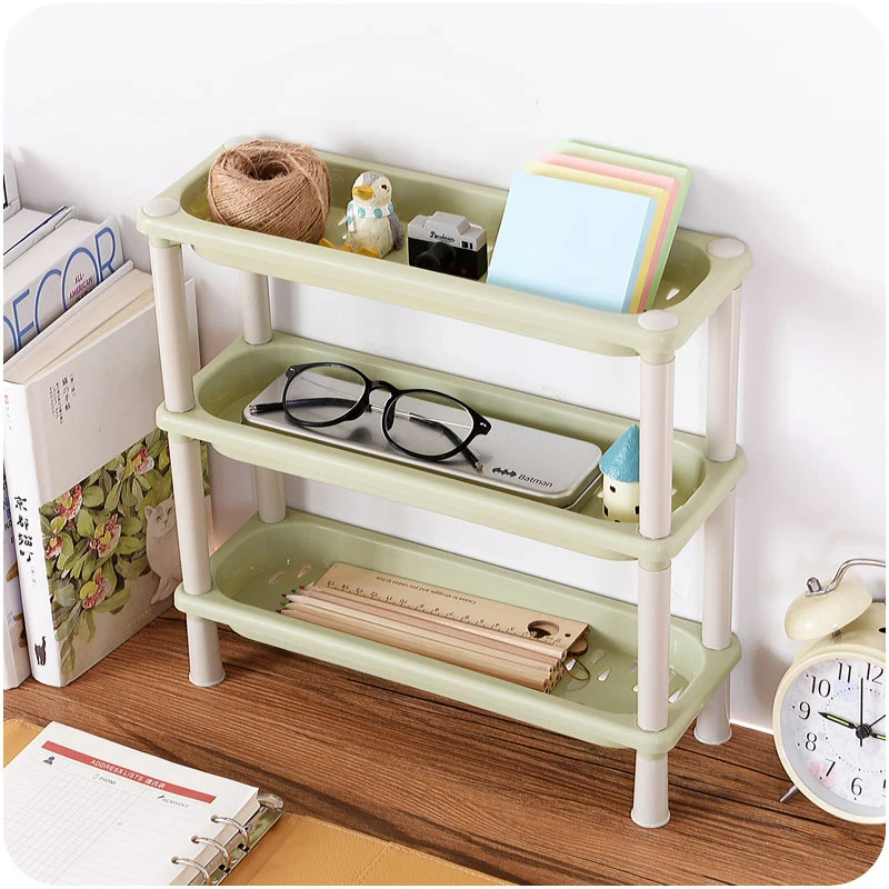 Household Storage Racks Kitchen Bathroom Multi-function Floor-standing Plastic Rack Finishing | Дом и сад