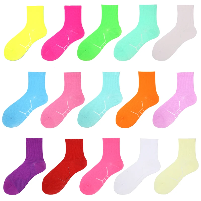 

15 цветов, женские дневные профессиональные спортивные велосипедные носки, дышащие женские носки для альпинизма, прогулок, бега