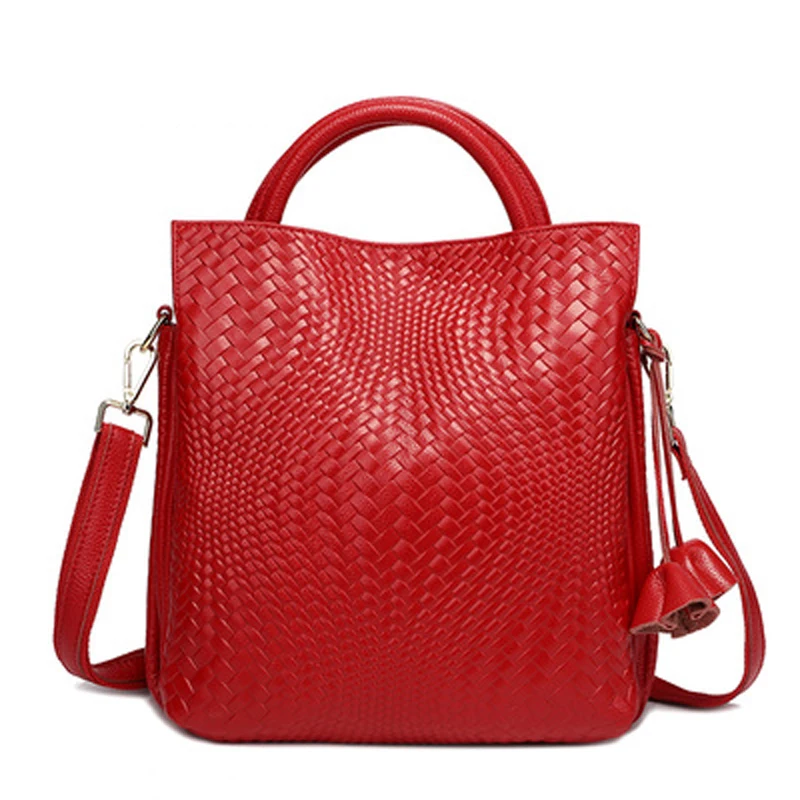 

Women Genuine Leather Handbags luxury Shoulder Crossbody Bag Handbag Designer Purse Satchel Messenger Bag Ladies Tote bag