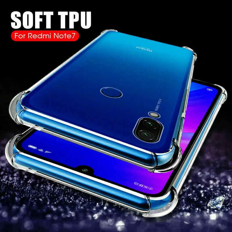 Противоударный Прозрачный чехол для Xiaomi CC9 9T Pro Mi 9 CC9E Redmi Note7 Note8 8A защитный из ТПУ |
