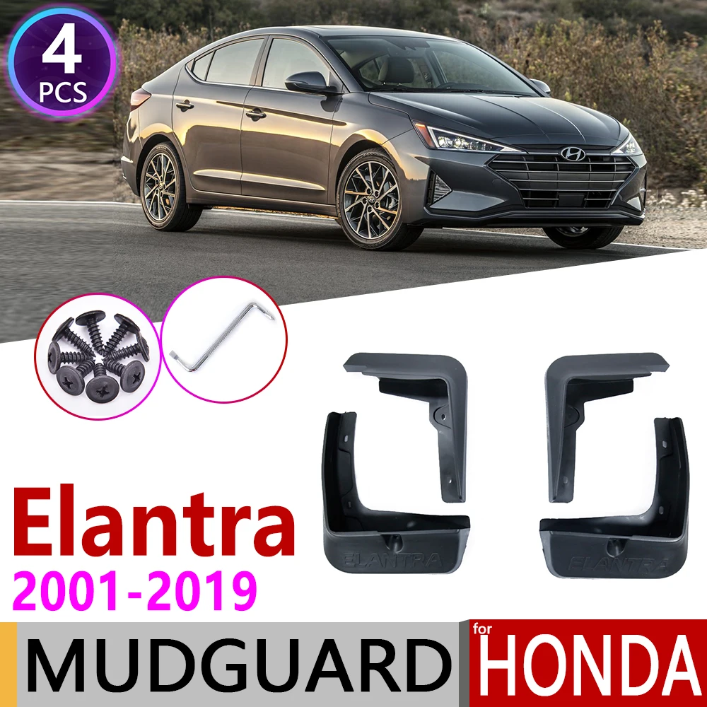 Брызговики для Hyundai Elantra 2001 ~ 2006 XD HD MD AD 2005 2010 2015 2018|Наклейки на автомобиль| |