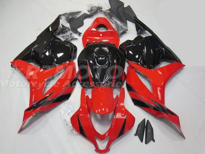 

Injection mold New ABS Fairings Kit Fit for HONDA CBR600RR F5 2009 2010 2011 2012 09 10 11 12 bodywork set red black Nice