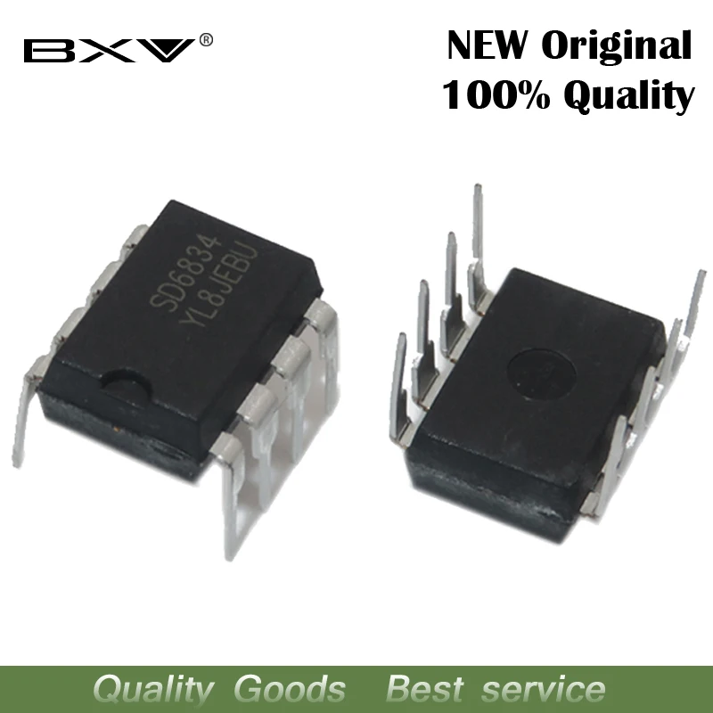 10 шт./лот SD6834 DIP 8 новый оригинальный ic|Интегральные схемы| |
