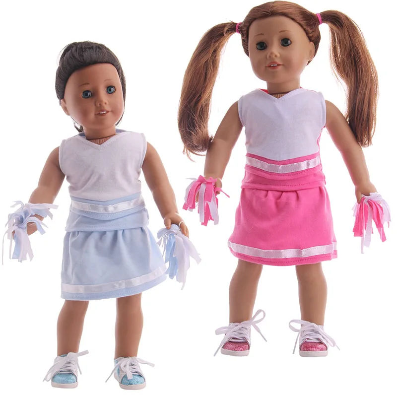 

Одежда для кукол, 3 шт., искусственная кукла с блестками, обувь в виде пентакли для 18-дюймовой американской куклы и 43 см, рожденная поколение