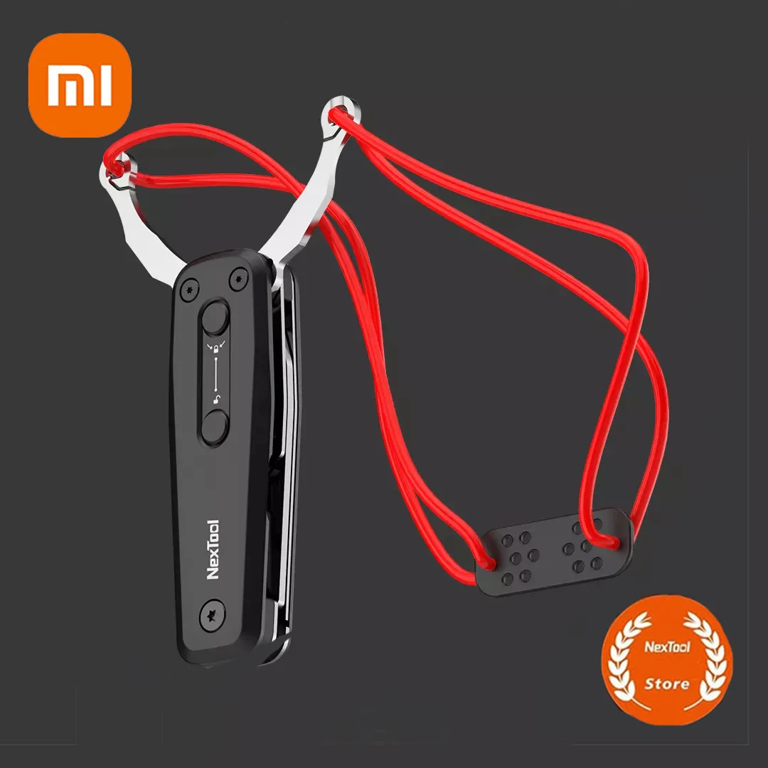 Рогатка XIAOMI NexTool для охоты Складная повседневного использования из плоской кожи