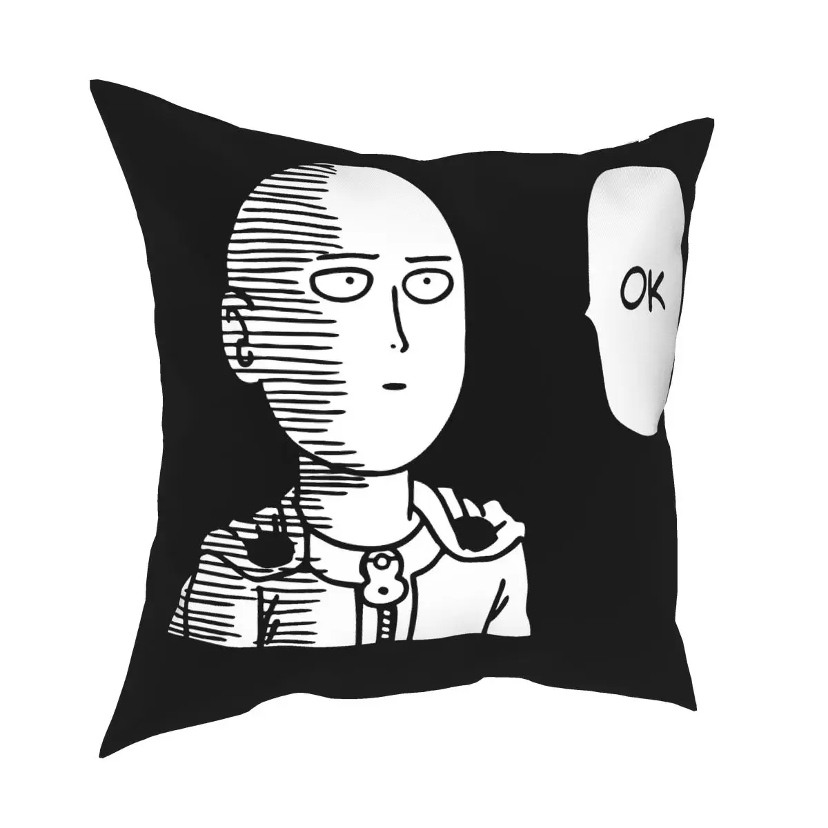 

Наволочка для подушки One Punch Man, домашняя декоративная наволочка для подушки saiидема OPM Oppai, декоративная подушка для гостиной с двусторонним ...