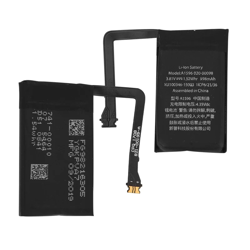 3.8V 398mAh Battery For Airpods 1 2 iphone Bluetooth Headset Rechargeable Apple Wireless Charging Box | Электроника