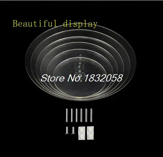 Прозрачная 6 уровневая акриловая подставка для кексов Maypole дисплей из