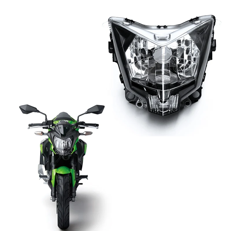 Подходит для Kawasaki Z250SL ниндзя 250SL 2013 2014 2015 2016 2017 2018 мото фар Высокопрочная