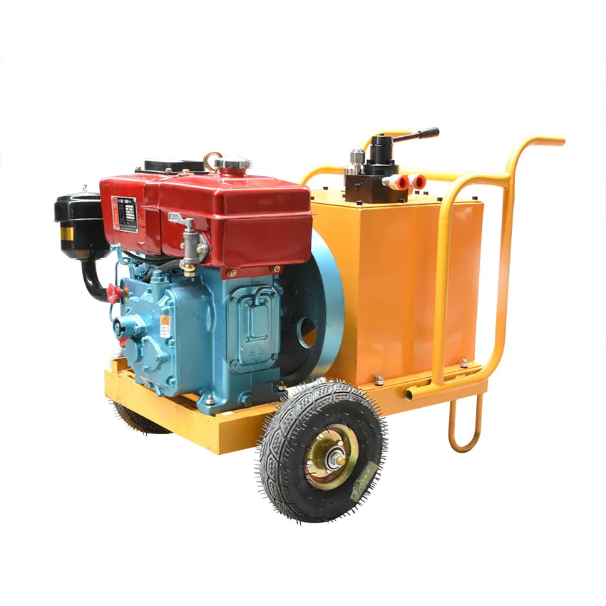 

Дизельный механический камнедробильный станок 500T, гидравлический бетонный шахтный разветвитель, оборудование с 1 пистолетом