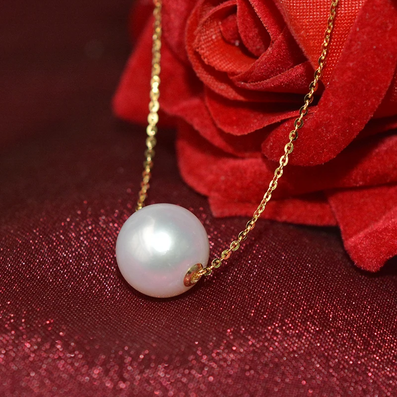 Женское Ожерелье с натуральным пресноводным жемчугом|Подвески| |