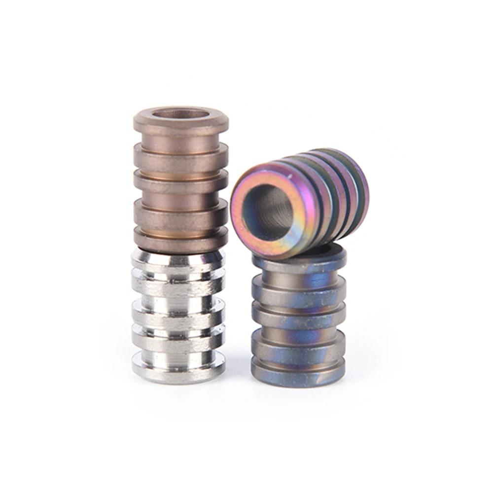 

1 шт. титановый сплав TC4 нож с бусинами Паракорд веревка нож осенний Кемпинг кулон телефон гаджеты кулон открытый мульти инструменты