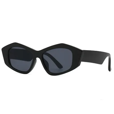 

Женские солнцезащитные очки «кошачий глаз», Классические солнцезащитные очки в большой оправе, индивидуальные разноцветные очки в европей...