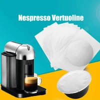 disposable aluminum foil film for for nespresso vertuo vertuoline gca1 delonghi env135 refillable pods self adhesive foil seal