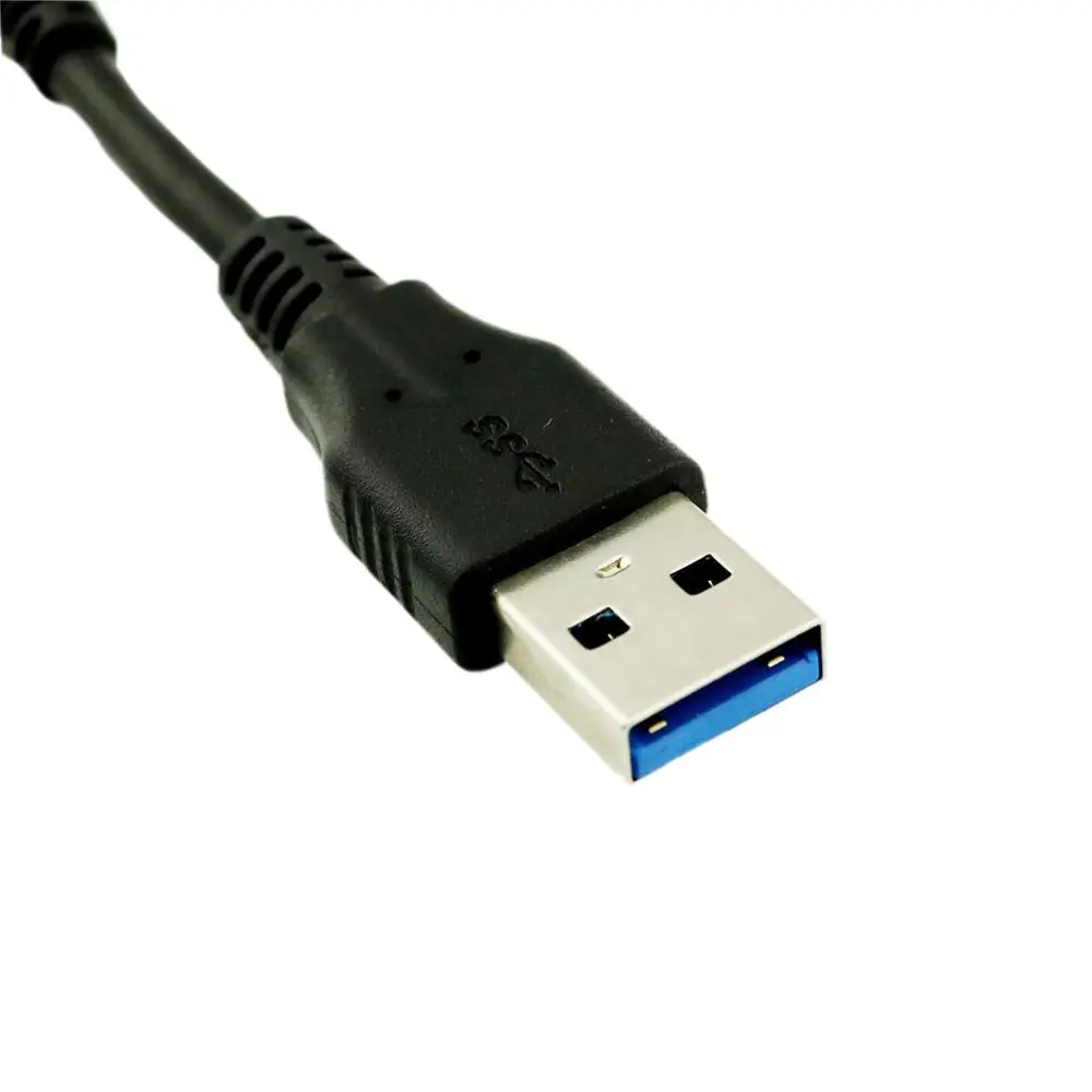 1 шт. короткий 10 см 5 Гбит/с USB 3,0 A штекер Micro B штекер 10 Pin высокоскоростной адаптер конвертер кабель для передачи данных шнур черный