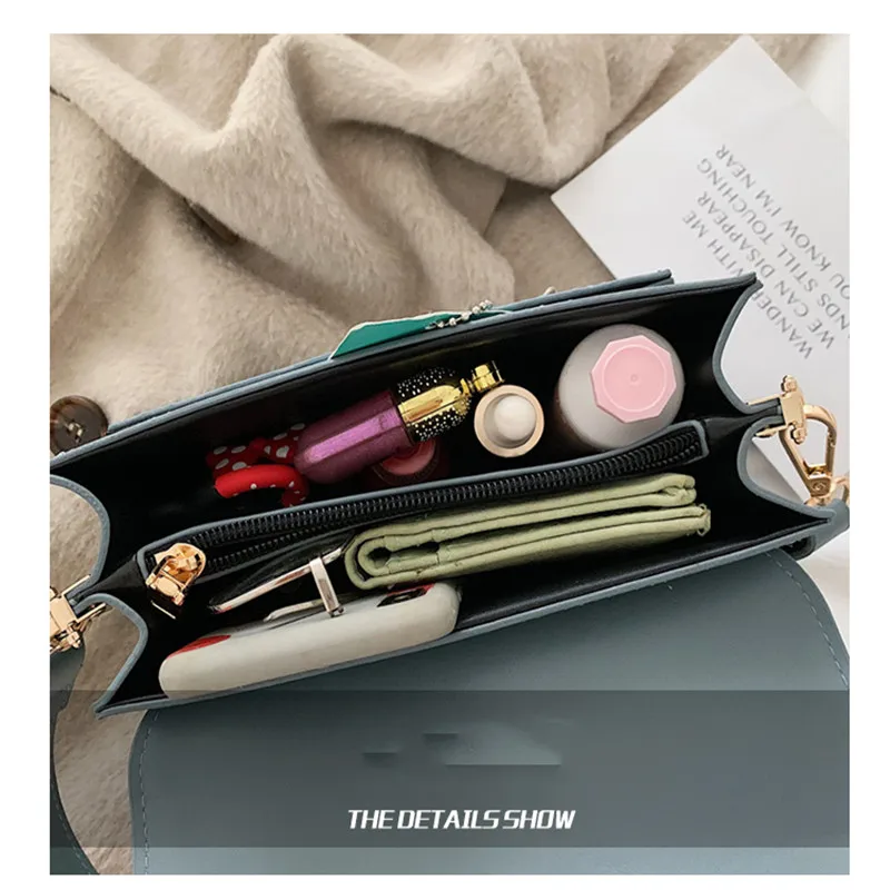 Модная женская летняя сумка через плечо из искусственной кожи Маленькая