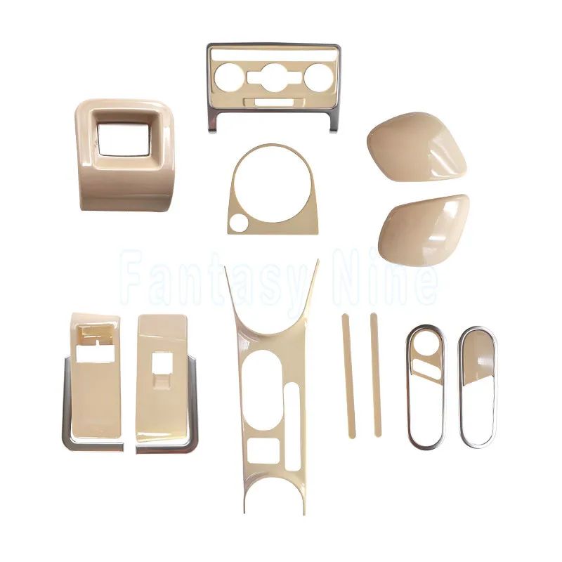 Beige Interior Styling Center Gear Panel Cover AC Control Moulding Trim for Volkswagen Beetle 2013 2014 2015 2016 2017 2018 2019 |