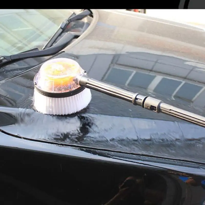 

Car Rotating Round High Pressure Water-Gun Cleaning Car Wash Brush For Karcher High Quality Rotatable Brush Car Accessories