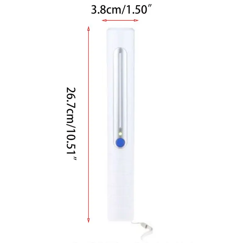 

Portable UV Sanitizer Hand Wand Ultra Violet Light Kill Bacteria Sanitizing