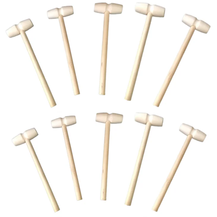 

10 шт., деревянные мини-шарики для игрушек